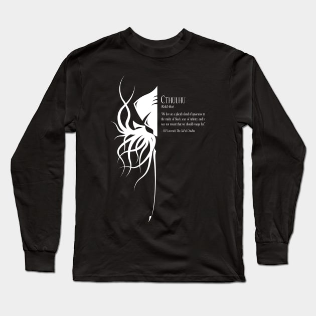 Cthulhu II Long Sleeve T-Shirt by Deefurdee